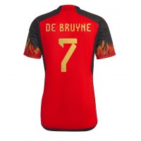 Maglie da calcio Belgio Kevin De Bruyne #7 Prima Maglia Mondiali 2022 Manica Corta